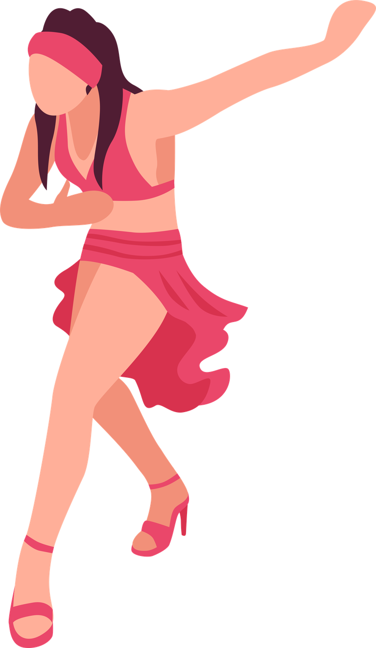 dancer dance horizontal isometric banners for promoting dance events and classes