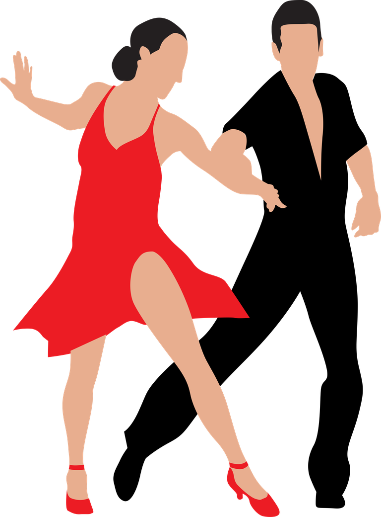 dancing dancing people vector illustration for lively events and celebrations in vibrant colors