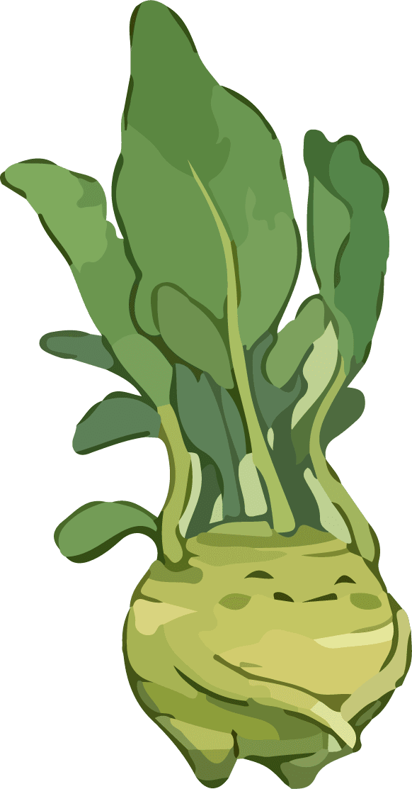 dancing vegetables cartoon characters vector