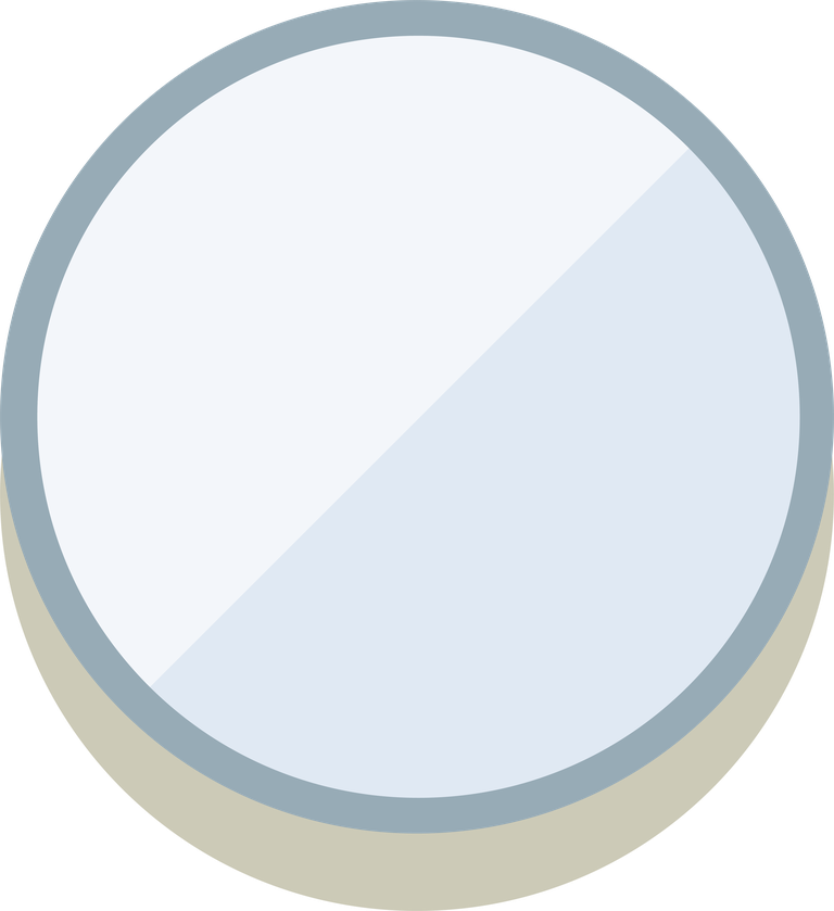 modern circular mirror for stylish decoration furniture living room space enhancement