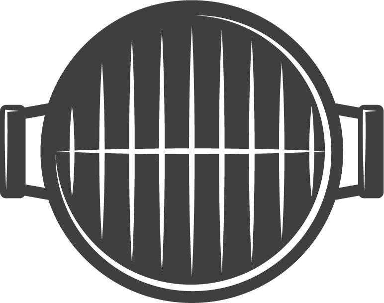 decorative bbq mono color icon for outdoor cooking enthusiasts and grilling events