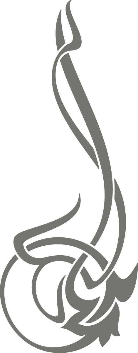 decorative calligraphic element set for elegant invitations and personalized stationery