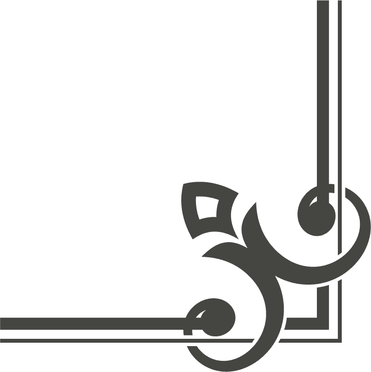 elegant decorative calligraphic element set for enhancing invitations and stationery