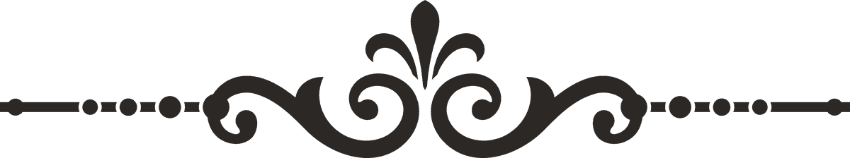 decorative calligraphic element set for enhancing invitations and elegant documents