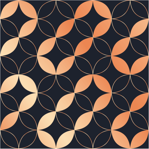 decorative pattern templates shiny symmetrical flora geometric shapes