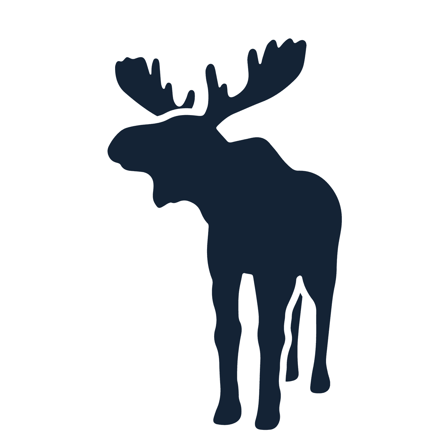 deer silhouette dear clipart black