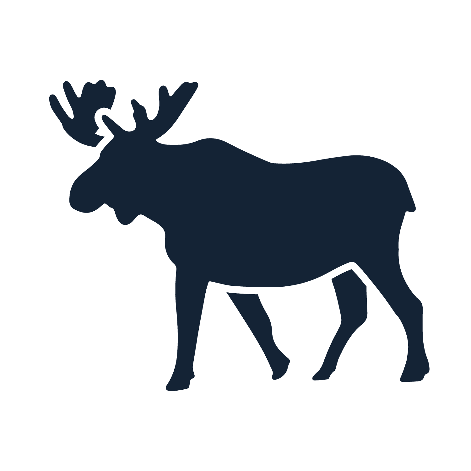 deer silhouette dear clipart black