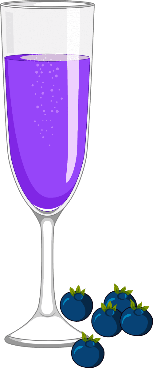 delicious fruits drink vectors featuring vibrant blueberry beverages for summer refreshment