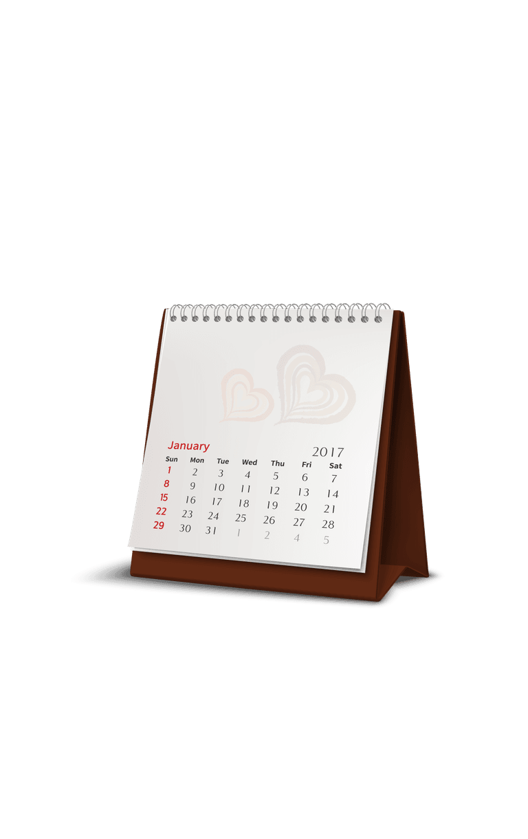 desk calendar calendar corporate identity mockup set