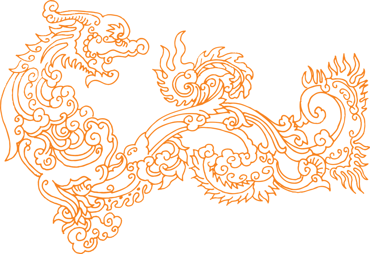 detailed pattern classical pattern vector featuring an intricate dragon illustration for elegant decor