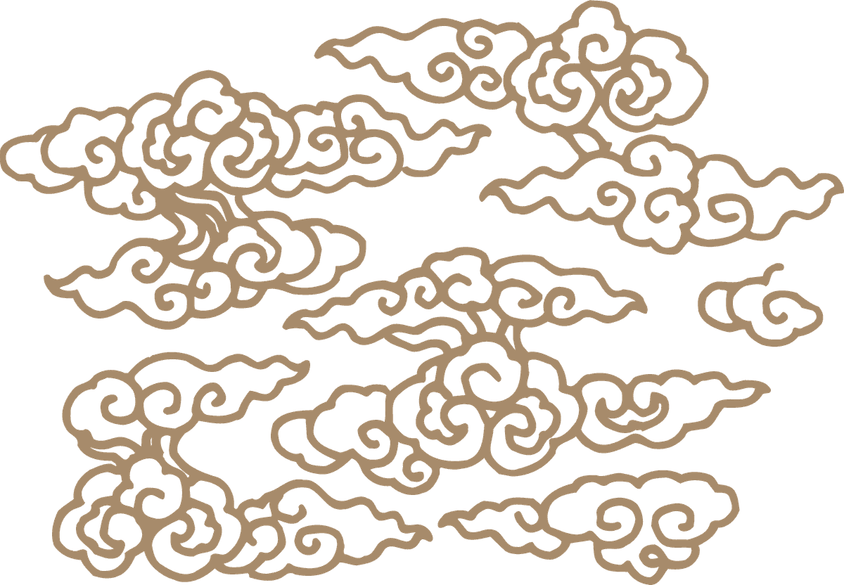 detailed pattern classical pattern vector with elegant swirling cloud motifs for creative projects