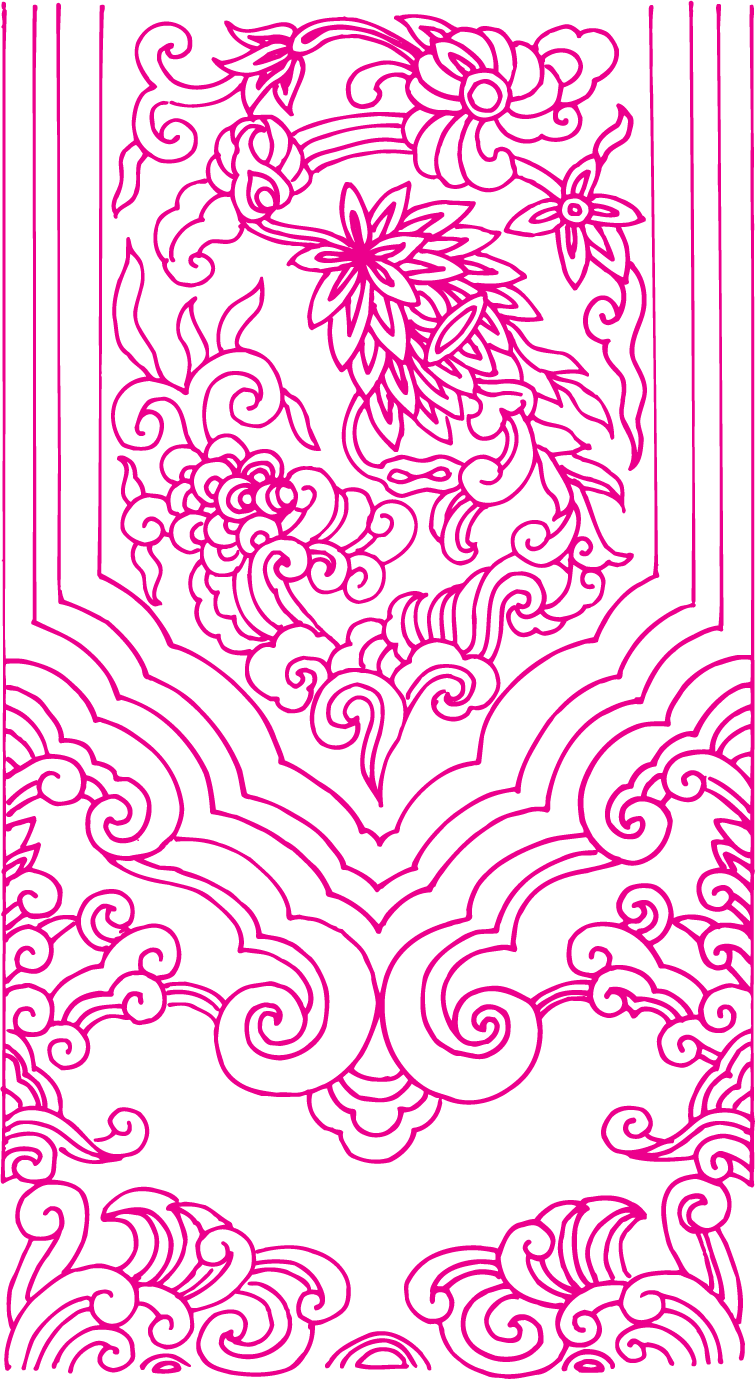 detailed pattern classical pattern vector for elegant textile and wall decoration projects