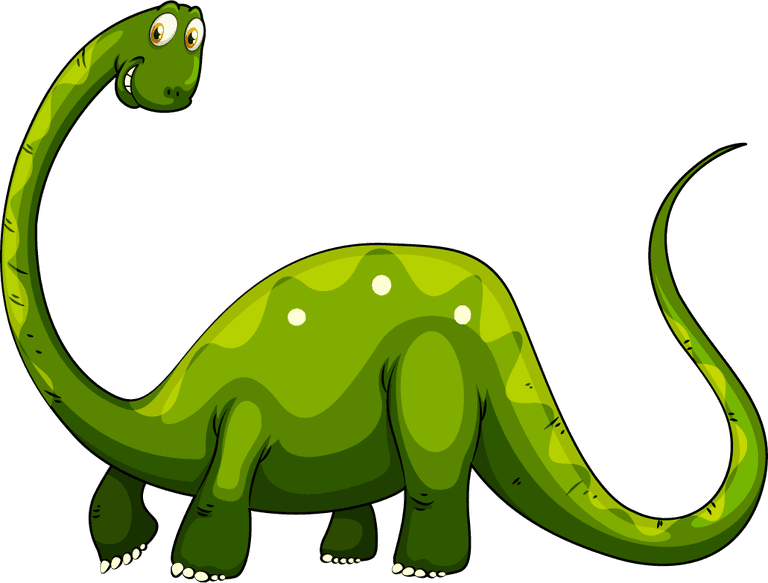 different dinosaur cartoon character isolated, perfect for children's educational materials and decor