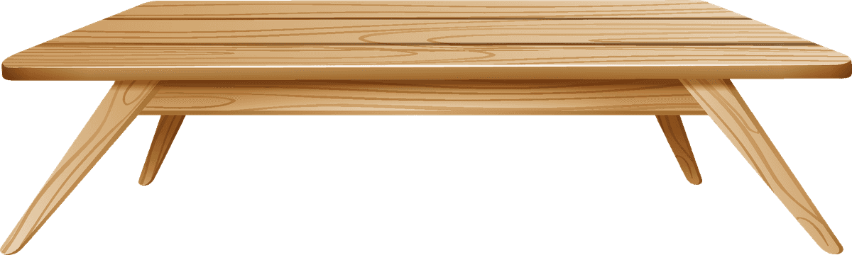 different s of wooden chairs illustration