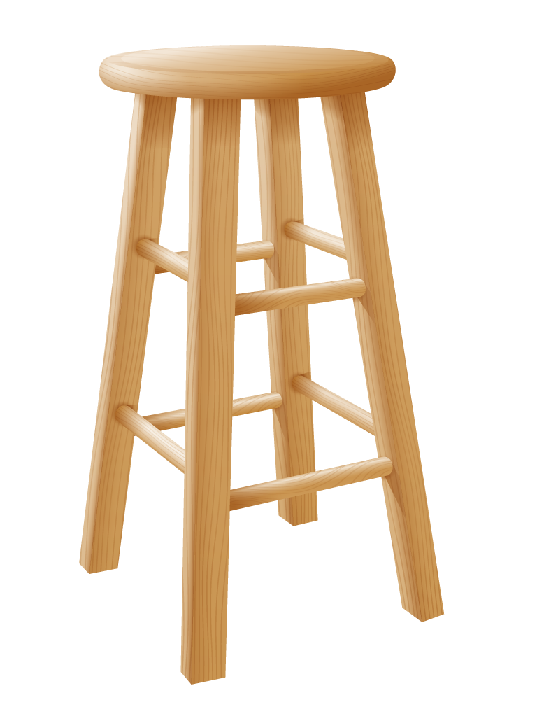 different s of wooden chairs illustration