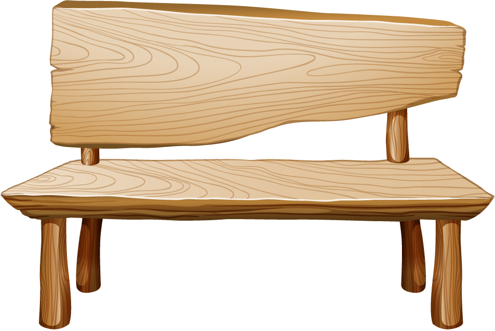 different s of wooden chairs illustration