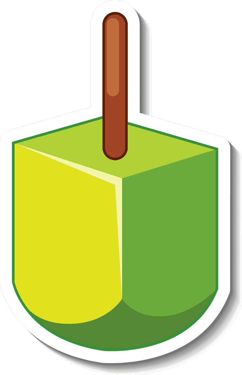 different traditional objects icon featuring a colorful popsicle illustration for summer fun