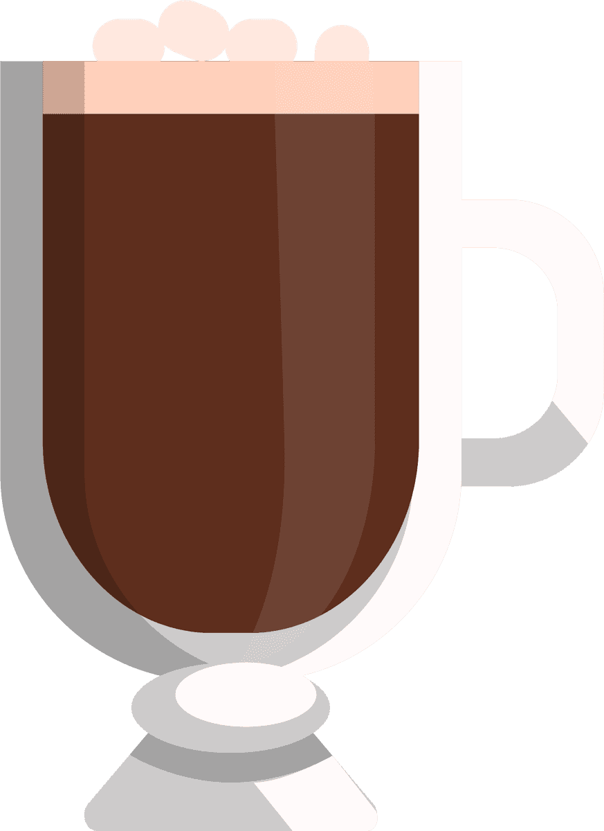 different types coffee illustration featuring elegant mugs and unique beverages for coffee lovers