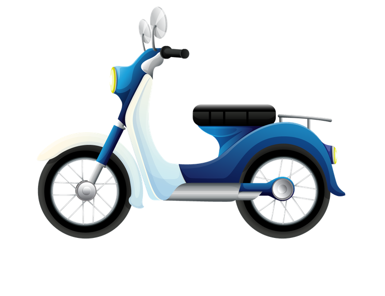 different types motorcycles illustration showcasing classic and modern scooter styles for enthusiasts