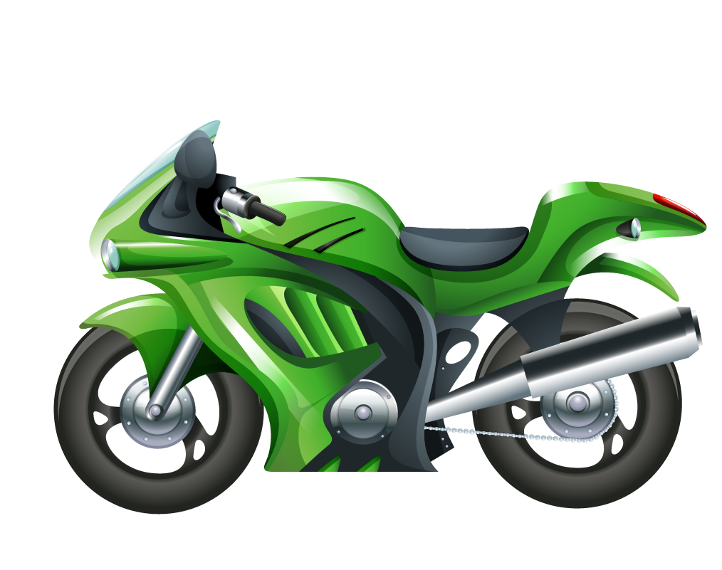 different types motorcycles illustration featuring sport, cruiser, and touring styles for enthusiasts