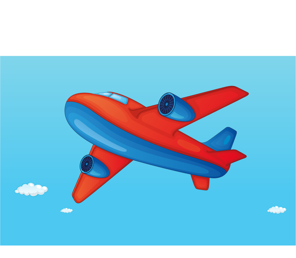 different types of aircrafts illustration showcasing vibrant styles and unique features in flight