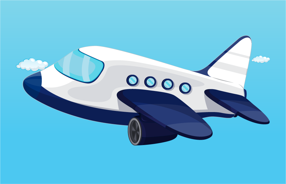 different types of aircrafts illustration showcasing unique designs and features for educational purposes
