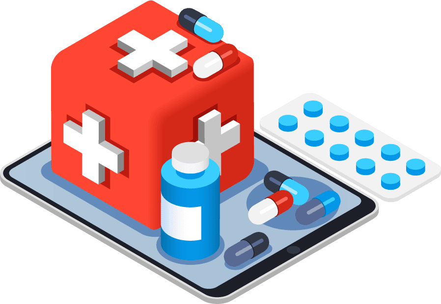 digital medicine isometric elements for healthcare applications and pharmaceutical solutions