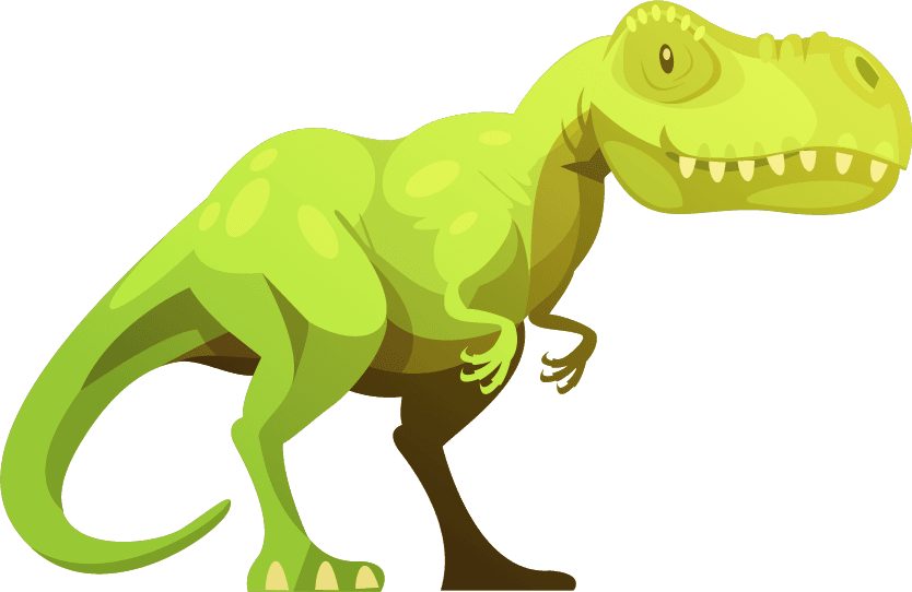 dinosaur dinosaurus retro cartoon characters icons collection