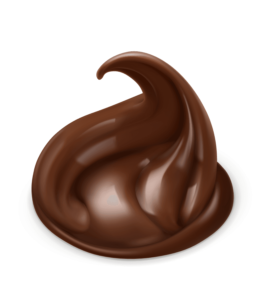 dirpping chocolate dirpping material