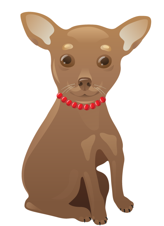 charming dog fashion dress ornaments vector for stylish pet lovers and enthusiasts