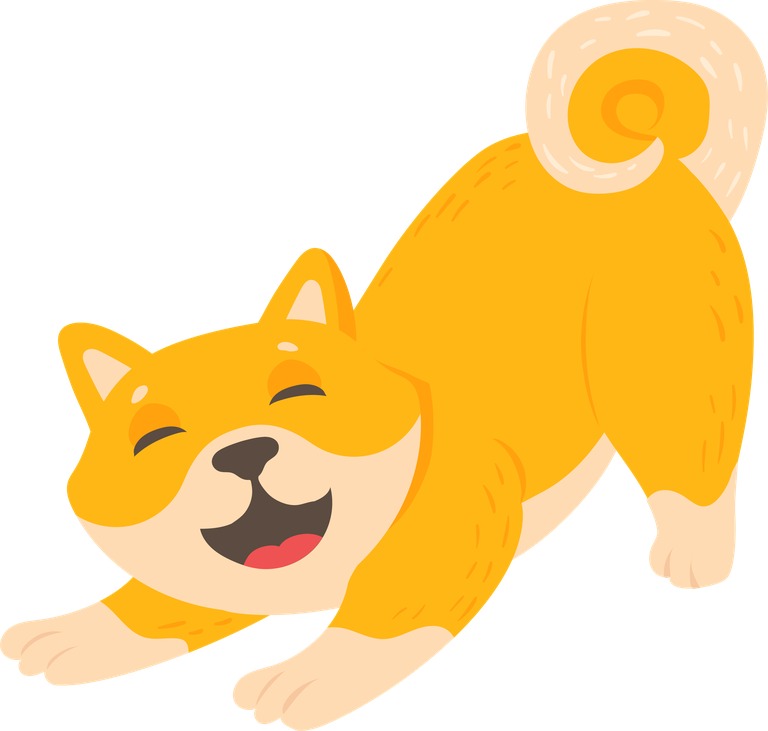 dog funny akita puppy set for playful designs and cheerful illustrations