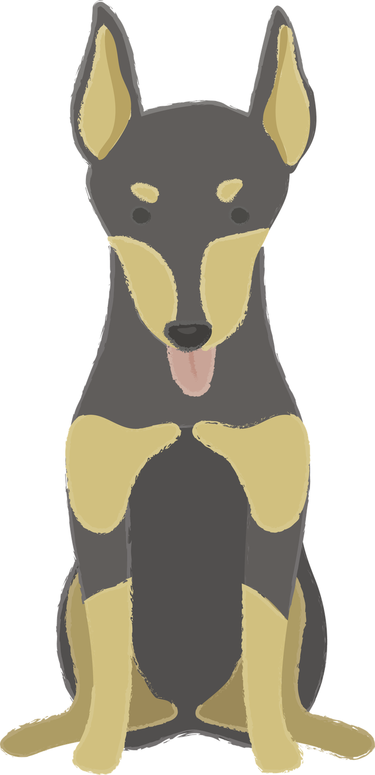 dog illustration dogs collection featuring a playful canine character suitable for pet lovers