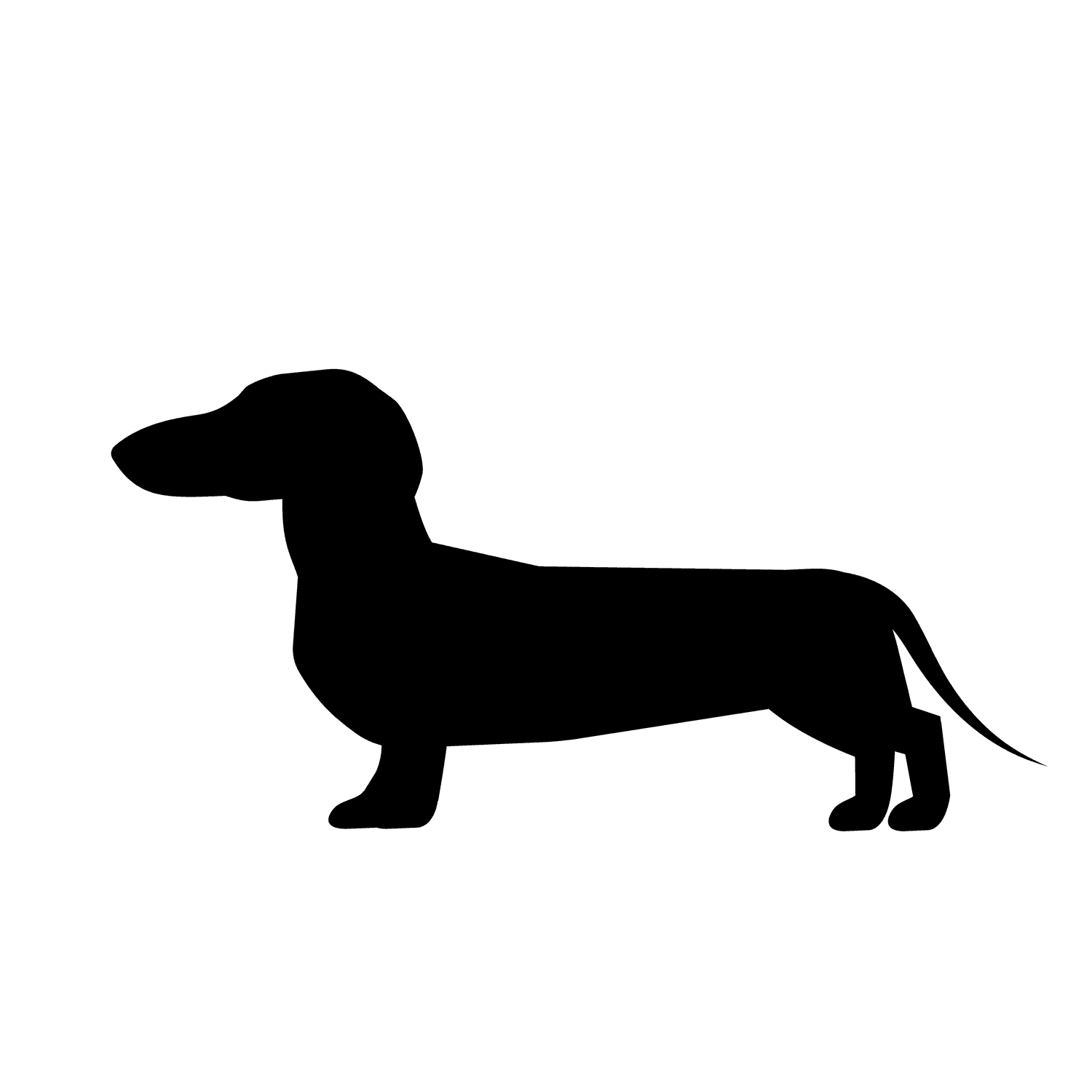 dogs silhouette black dogs clipart