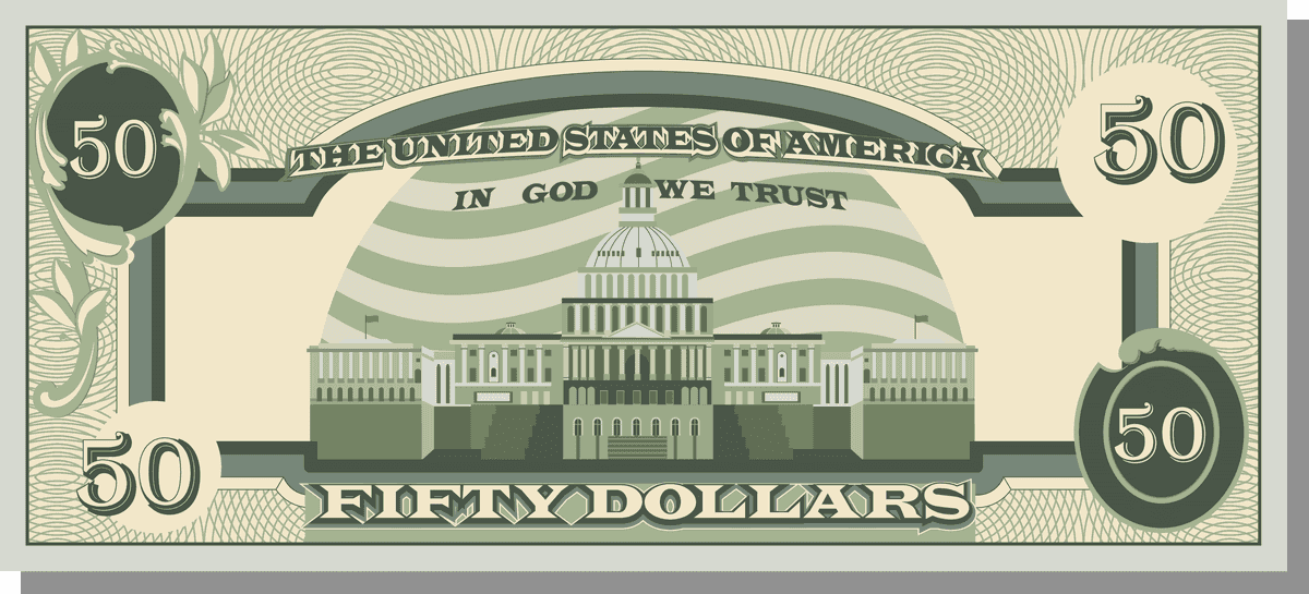 dollar cash icons flat classic design