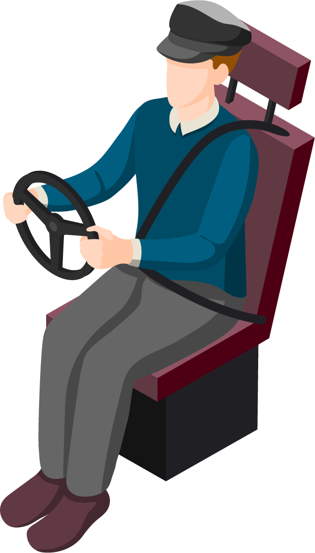domestic servant isometric characters for virtual assistant scenarios in modern homes