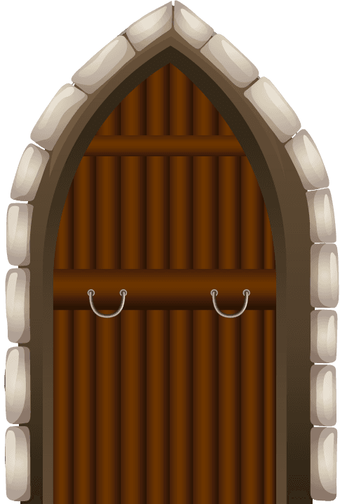 door set medieval character