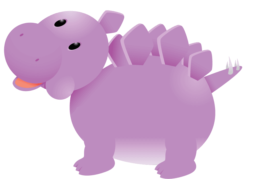 adorable dragon animal characters vectors for playful storytelling and educational materials