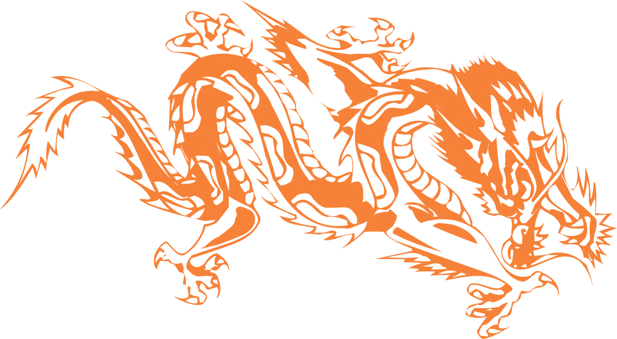 captivating dragon shape pattern dragons for intricate art projects and digital screens