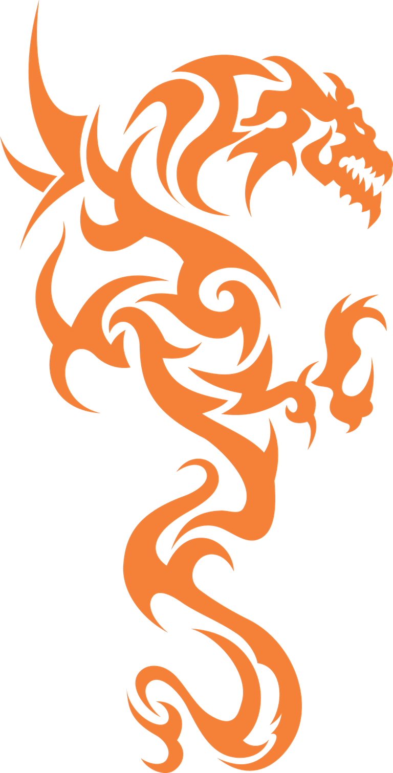 dragon shape pattern dragons for unique tattoos and creative artwork inspiration
