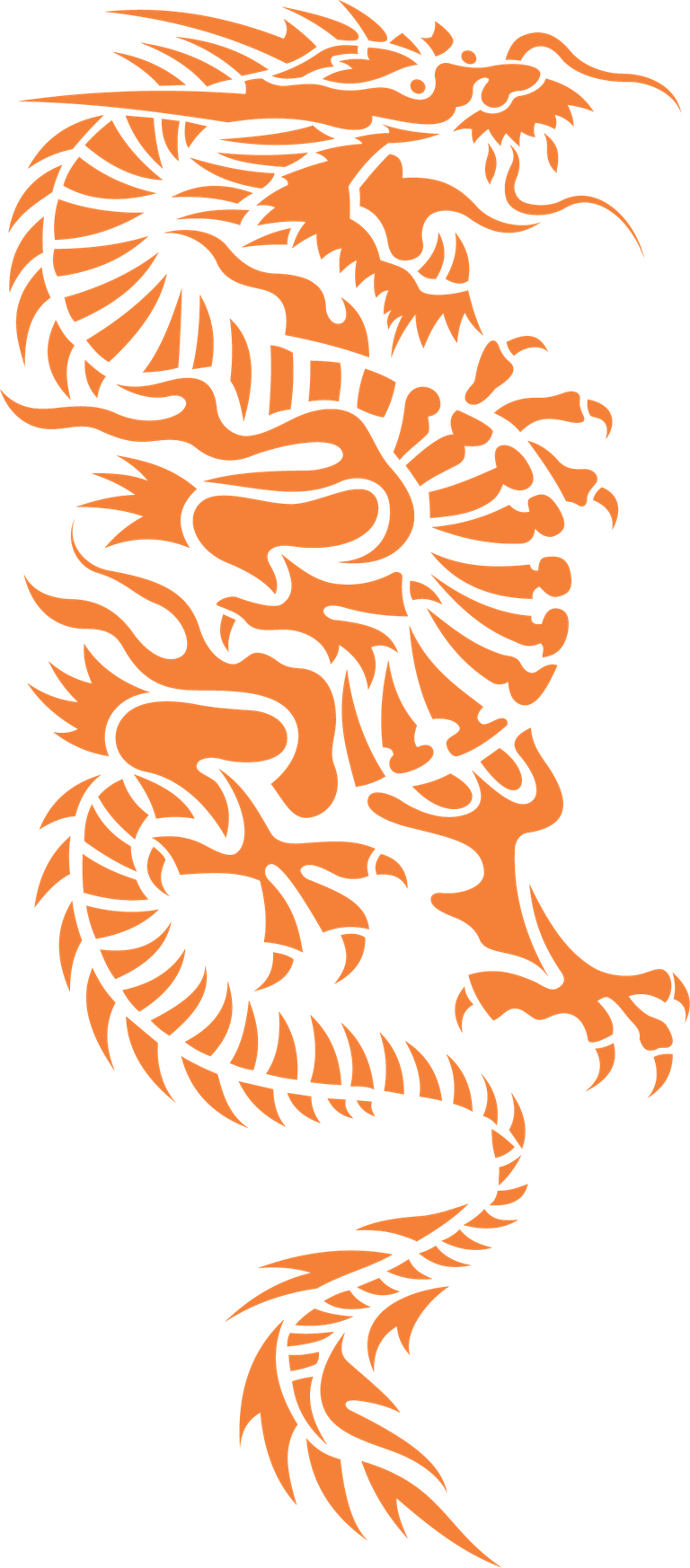 dragon shape pattern dragons for captivating artwork and creative projects