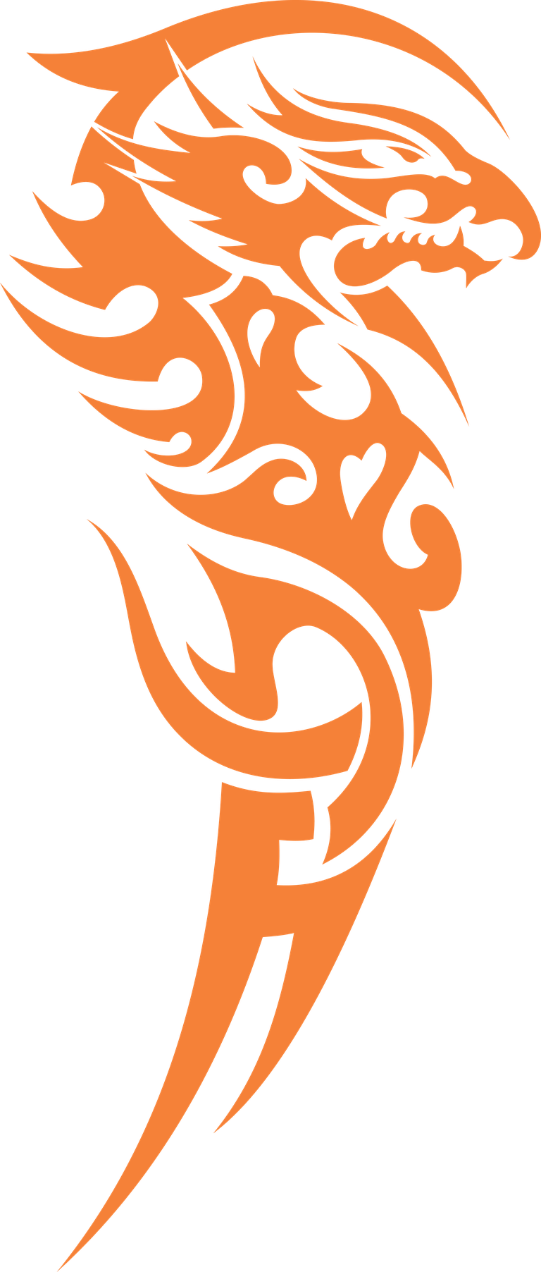 stunning dragon shape pattern dragons with intricate wave patterns for unique art projects