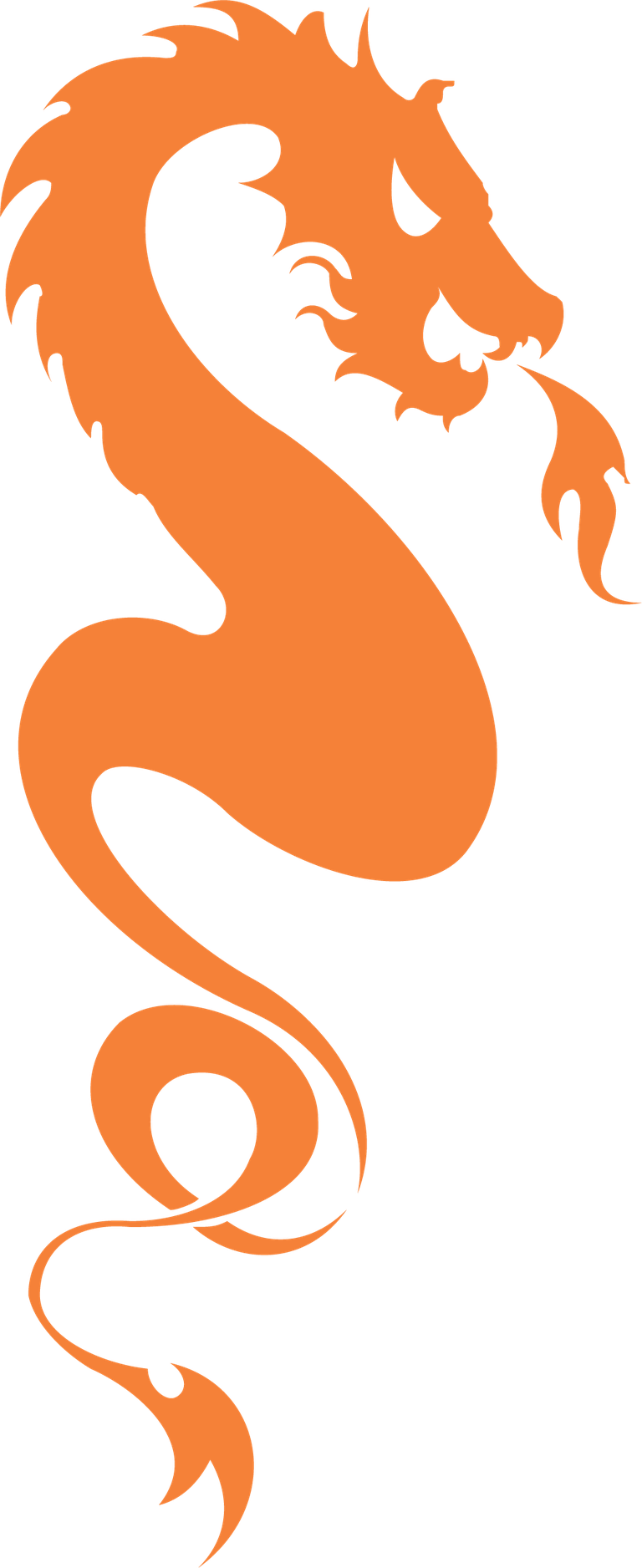 dragon shape pattern dragons for modern art decor and cultural motifs