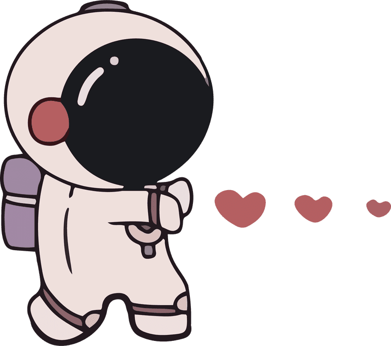 draw astronaut cosmonaut cute colorful cover