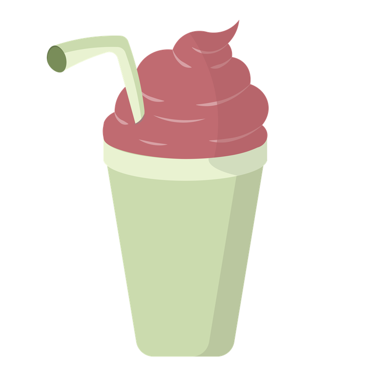 flat vector illustration of popular drinks for food and beverage applications