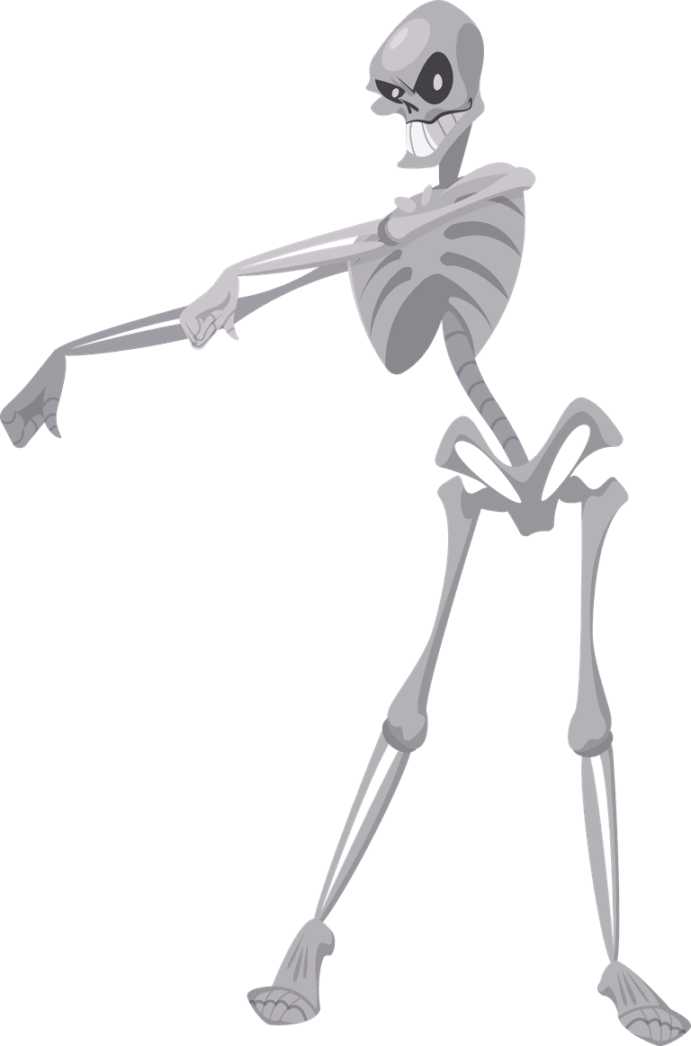 dry skeleton halloween mexican dia de los muertos dead character dance illustration