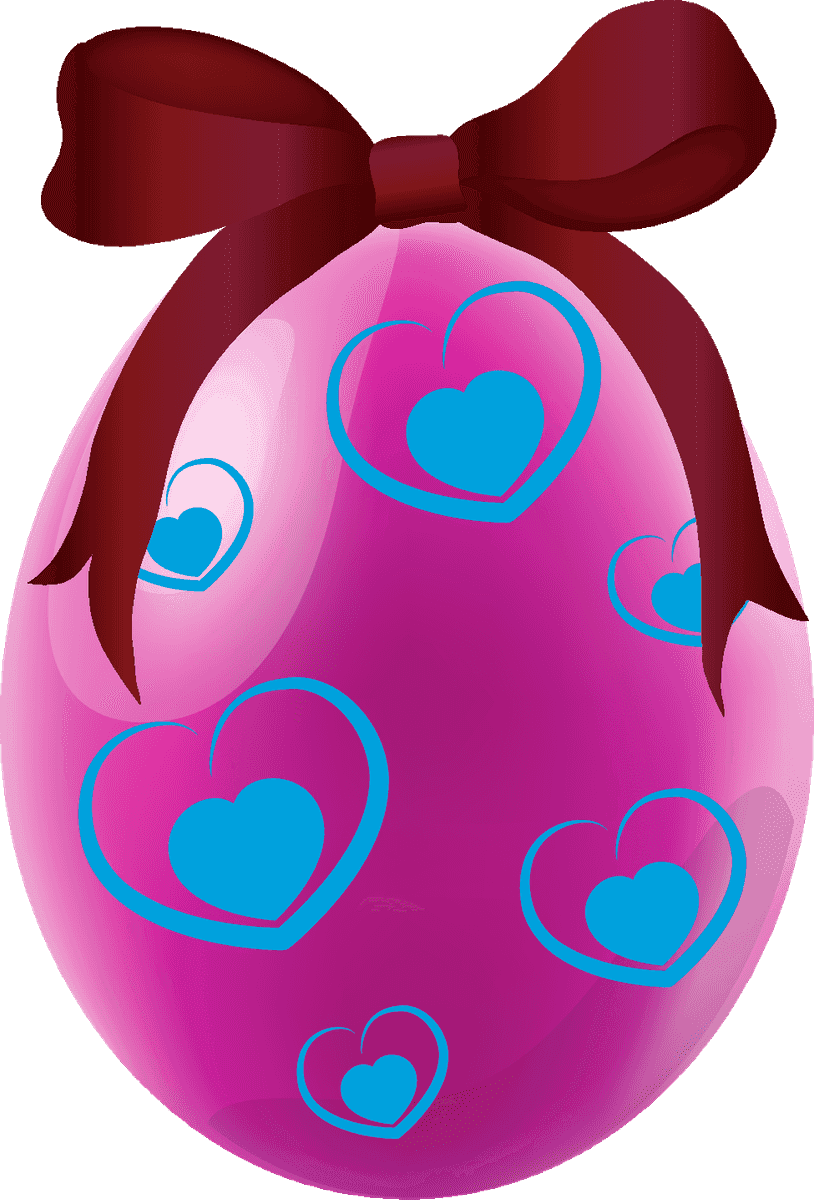 easter eggs happy easter with heart patterns perfect for spring celebrations