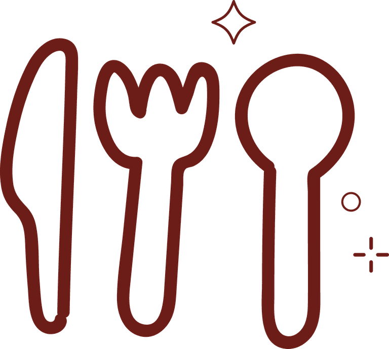 eating icon cooking doodle icons kitchen utensils line food restaurant logo