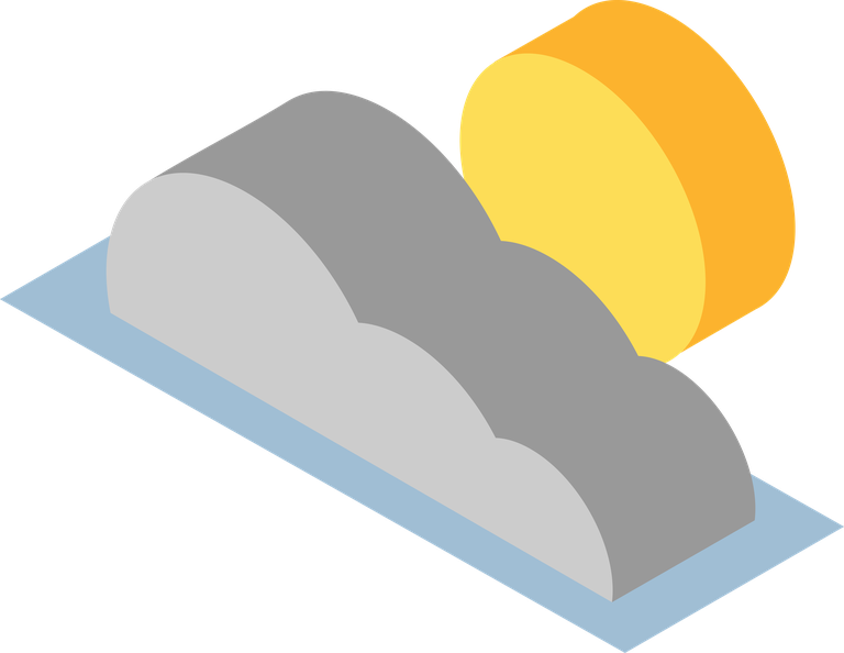 Isometric energy and electric technology illustration