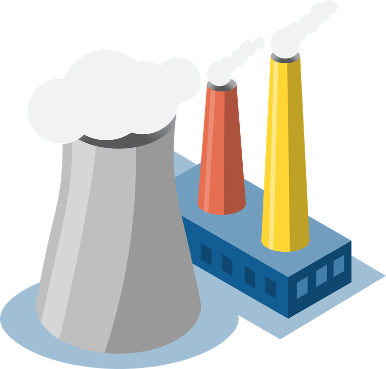 Isometric energy and electric technology illustration