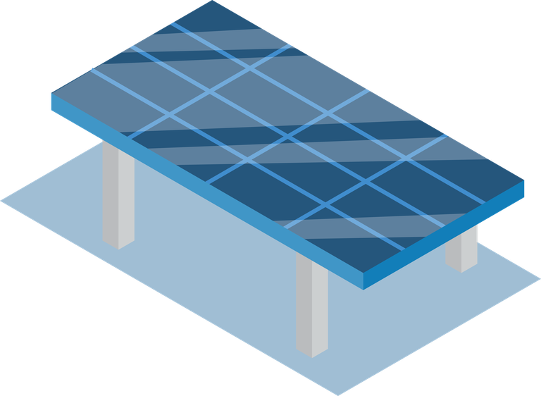 Isometric energy and electric technology illustration